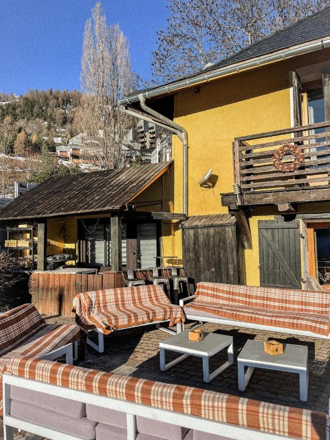 Hotel Le Prieure Uvernet-Fours Exterior foto